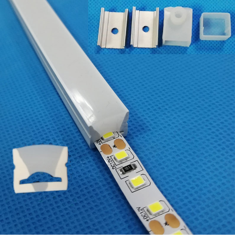 Flexible LED Neon Silicone Tube For 8mm LED Light Strips - 12*10mm 120° Top Emitting